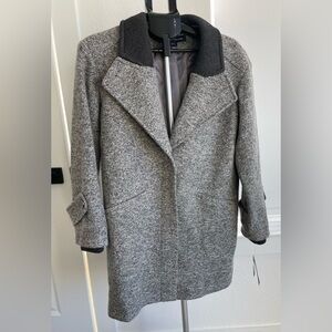 French Connection Gray Trench Coat
